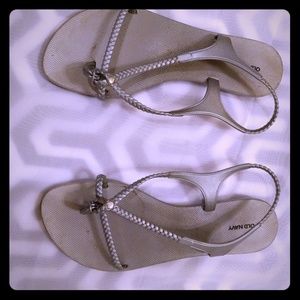 Silver Sandals